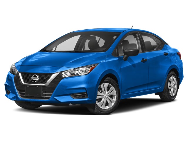 Electric Blue Metallic 2022 Nissan Versa Sedan Front-Wheel Drive Continuously Variable Transmission