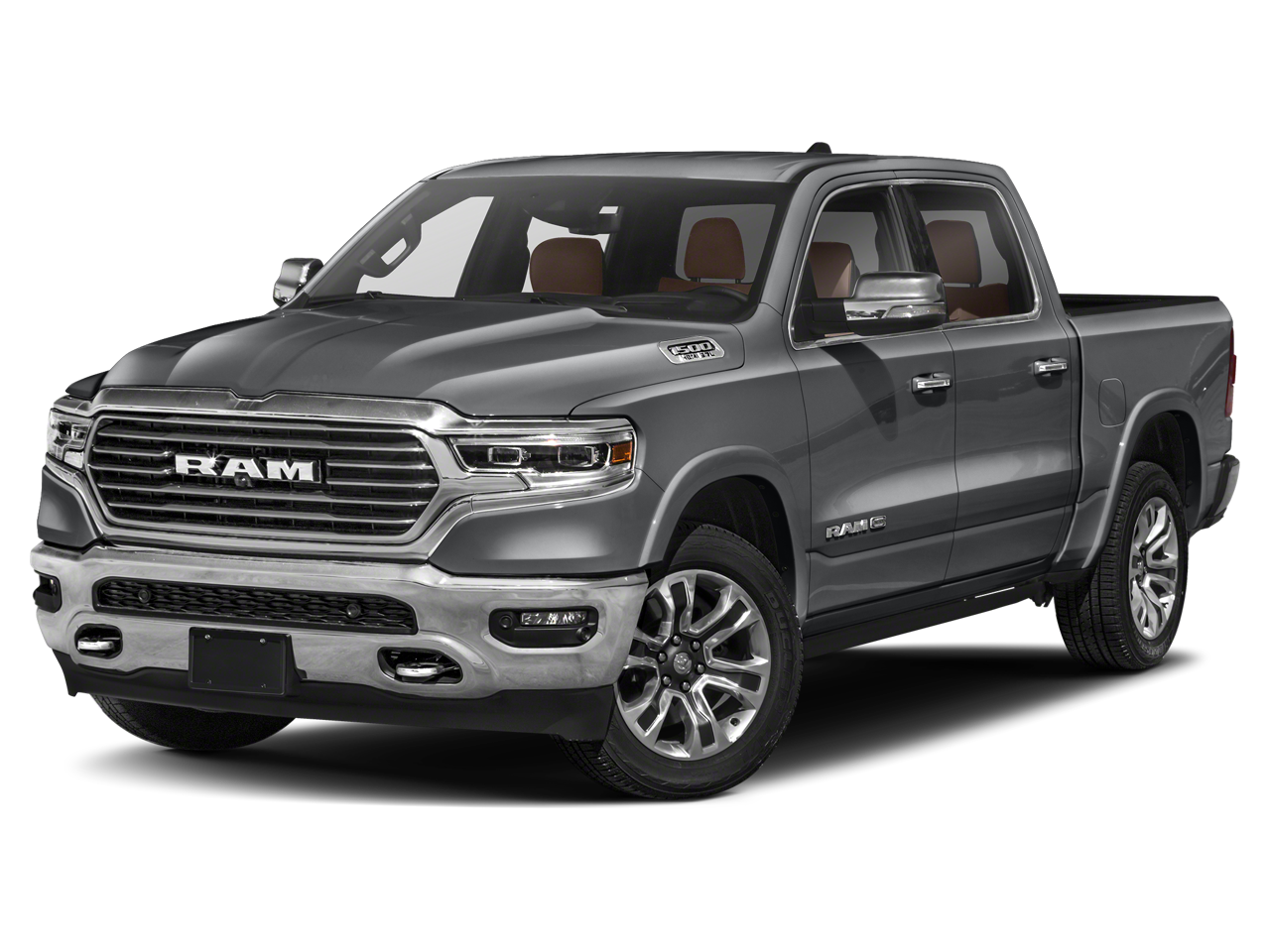 Used 2022 Billet Silver Metallic Clearcoat RAM Limited Longhorn Crew Cab 4x4 5