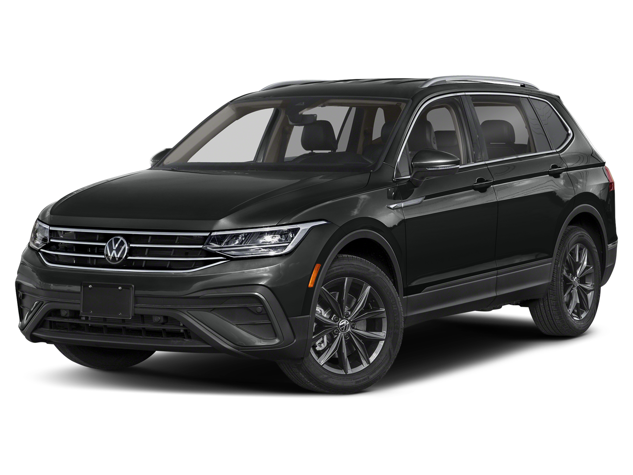 Black 2022 Volkswagen Tiguan SE 4Motion SUV / Crossover All-Wheel Drive 8-Speed Automatic