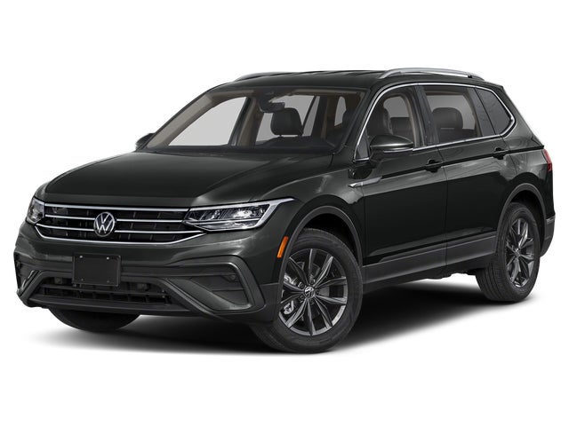 Black 2022 Volkswagen Tiguan SE 4Motion SUV / Crossover All-Wheel Drive 8-Speed Automatic