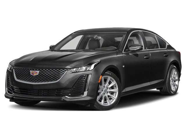 Crystal White Tricoat 2023 Cadillac CT5 Sedan All-Wheel Drive Automatic