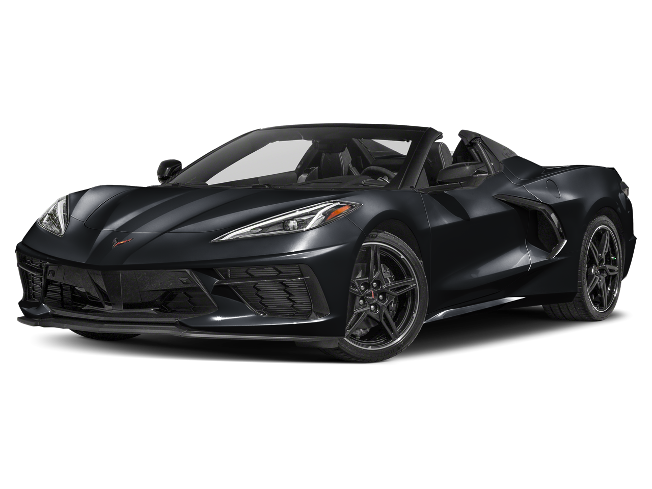 Black 2023 Chevrolet Corvette Convertible Rear-Wheel Drive Automatic