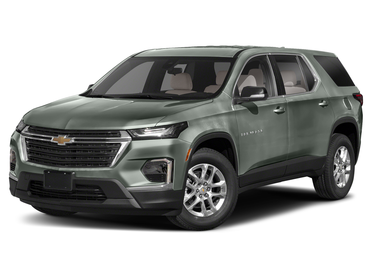 Silver Sage Metallic 2023 Chevrolet Traverse SUV / Crossover Front-Wheel Drive Automatic