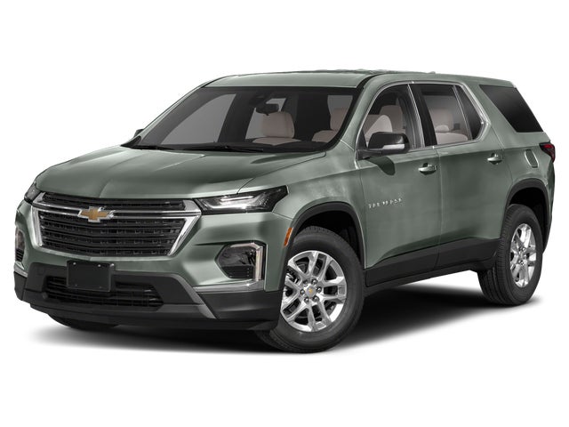 Silver Sage Metallic 2023 Chevrolet Traverse SUV / Crossover Front-Wheel Drive Automatic