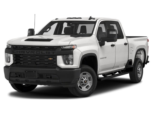 Summit White 2023 Chevrolet Silverado 2500HD Work Truck Double Cab LB 4WD Pickup Truck Four-Wheel Drive Automatic