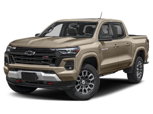 Sterling Gray Metallic 2023 Chevrolet Colorado Z71 Crew Cab 4WD Pickup Truck Four-Wheel Drive Automatic