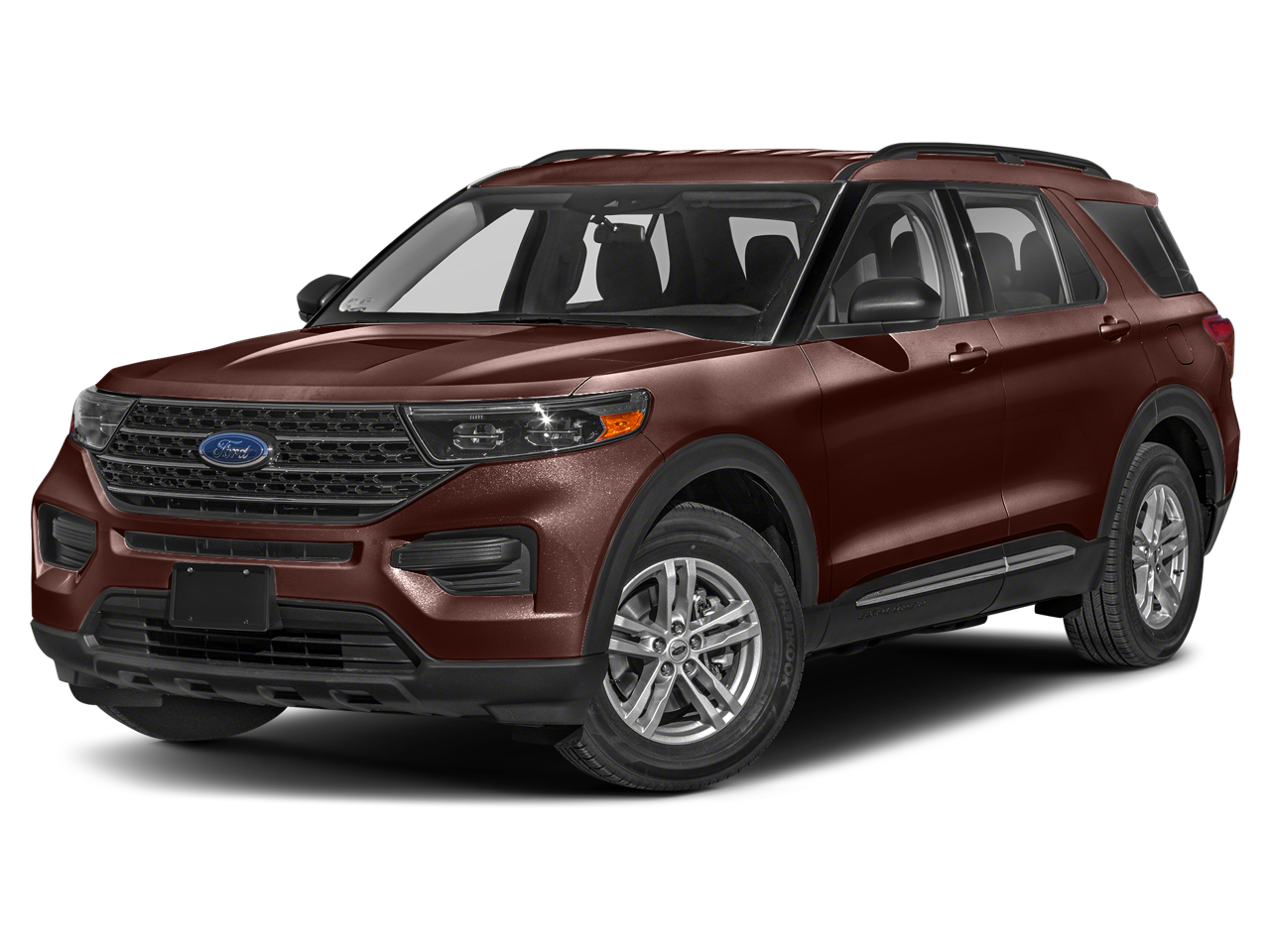 Carbonized Gray Metallic 2023 Ford Explorer XLT AWD SUV / Crossover All-Wheel Drive Automatic