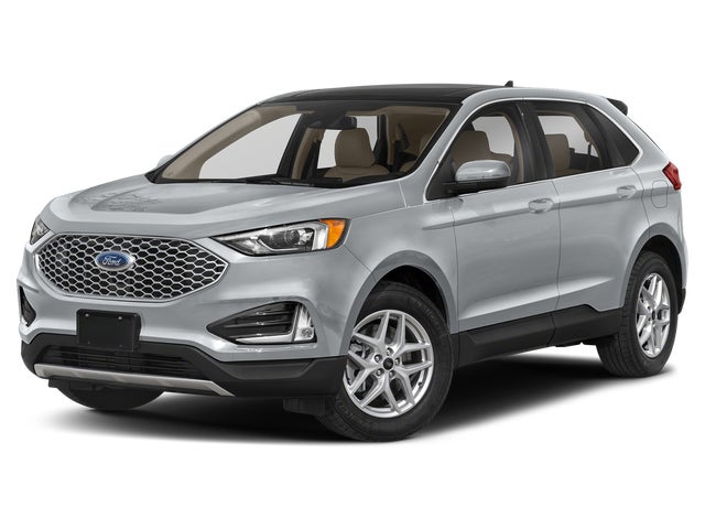 Forged Green Metallic 2023 Ford Edge SUV / Crossover All-Wheel Drive 8-Speed Automatic