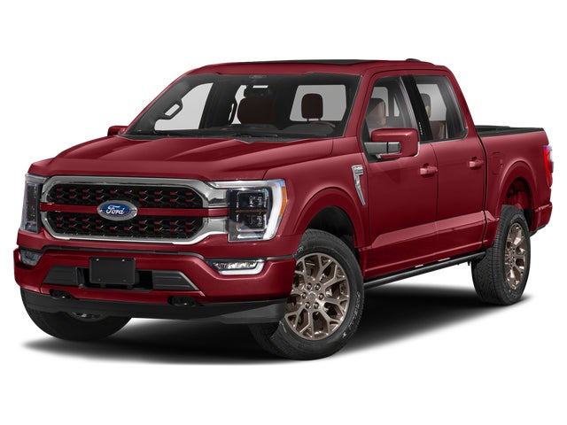 Brown 2023 Ford F-150 King Ranch SuperCrew 4WD Pickup Truck Four-Wheel Drive Automatic