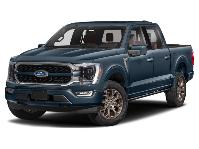 Brown 2023 Ford F-150 King Ranch SuperCrew 4WD Pickup Truck Four-Wheel Drive Automatic