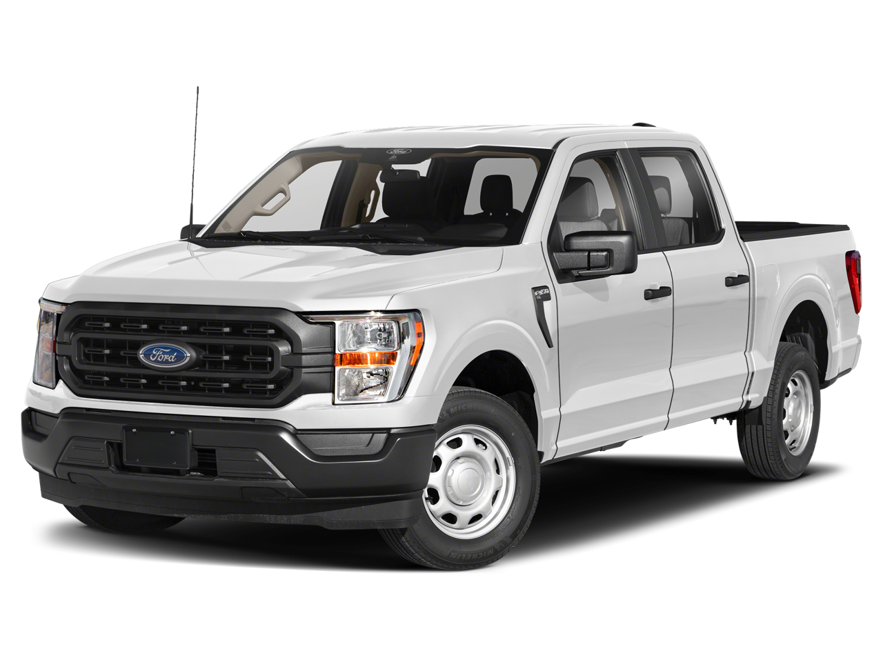 Black 2023 Ford F-150 Pickup Truck Four-Wheel Drive Automatic