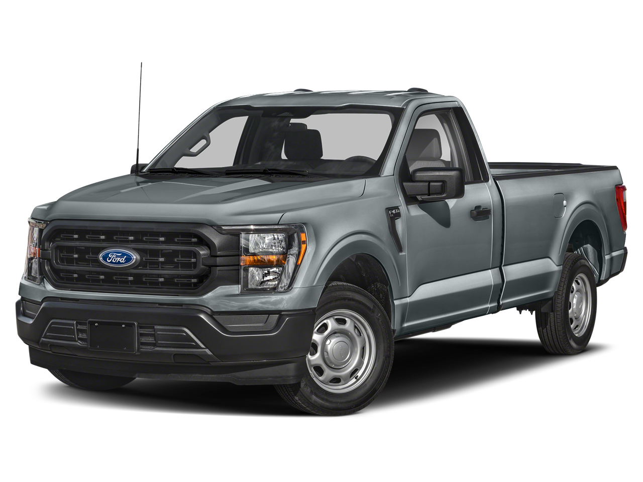 Carbonized Gray Metallic 2023 Ford F-150 XL Regular Cab 4WD Pickup Truck Four-Wheel Drive Automatic