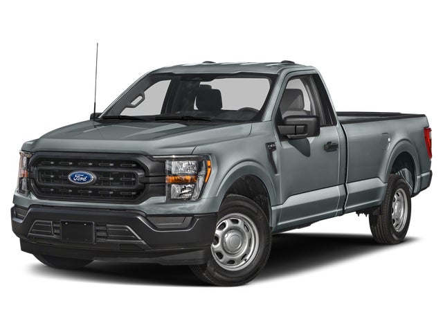 Carbonized Gray Metallic 2023 Ford F-150 XL Regular Cab 4WD Pickup Truck Four-Wheel Drive Automatic