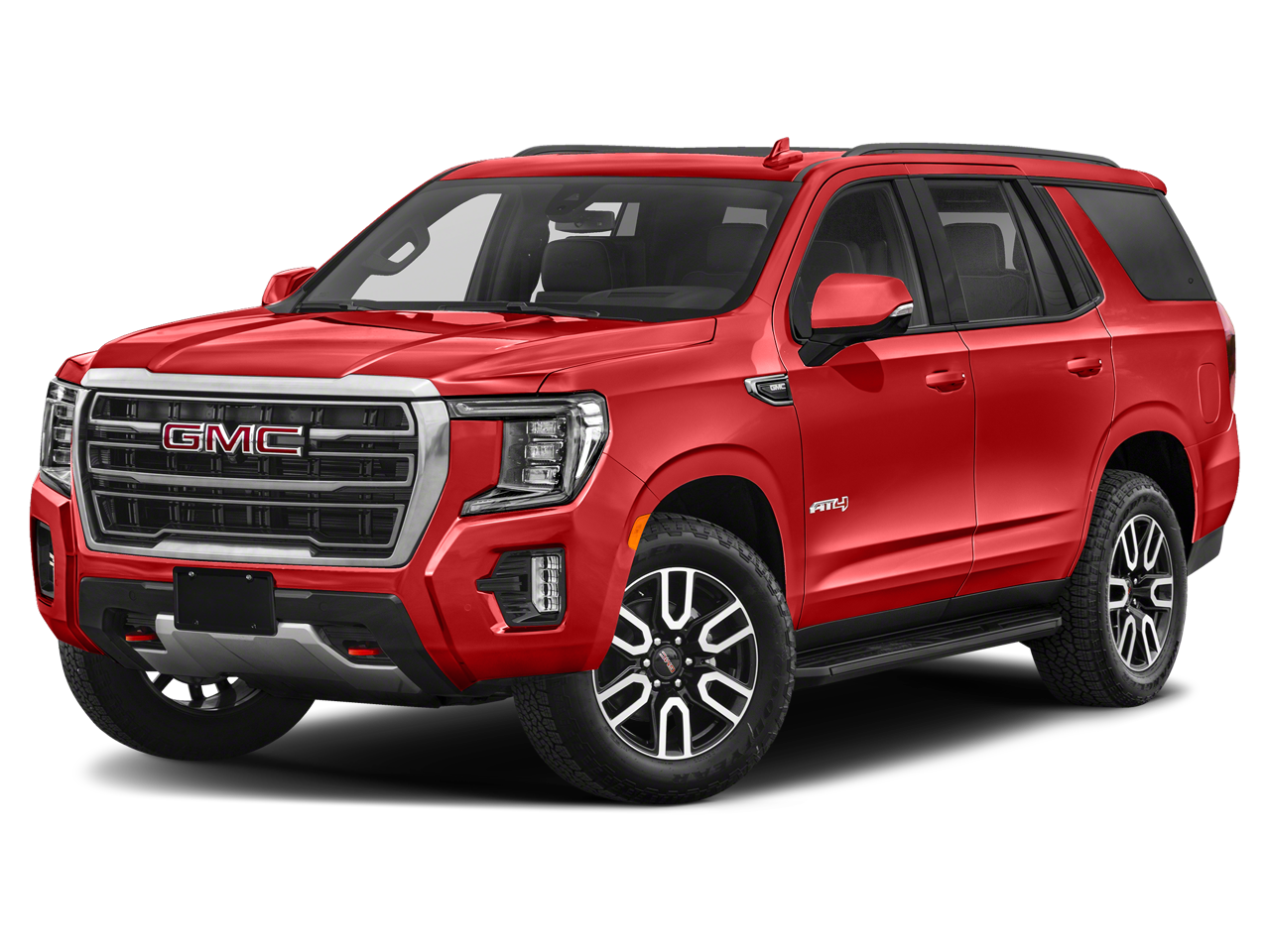 Volcanic Red Tintcoat 2023 GMC Yukon SUV / Crossover Four-Wheel Drive Automatic