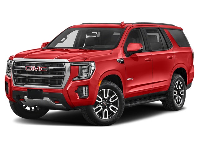 Volcanic Red Tintcoat 2023 GMC Yukon SUV / Crossover Four-Wheel Drive Automatic