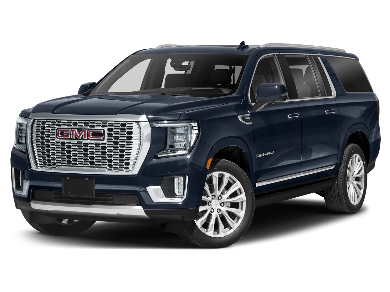 Midnight Blue Metallic 2023 GMC Yukon XL Denali 4WD SUV / Crossover Four-Wheel Drive Automatic