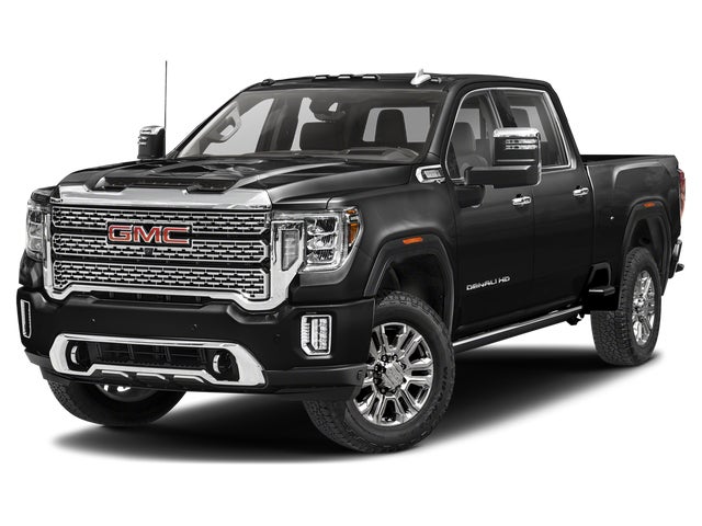 Onyx Black 2023 GMC Sierra 2500HD Denali Crew Cab 4WD Pickup Truck Four-Wheel Drive Automatic
