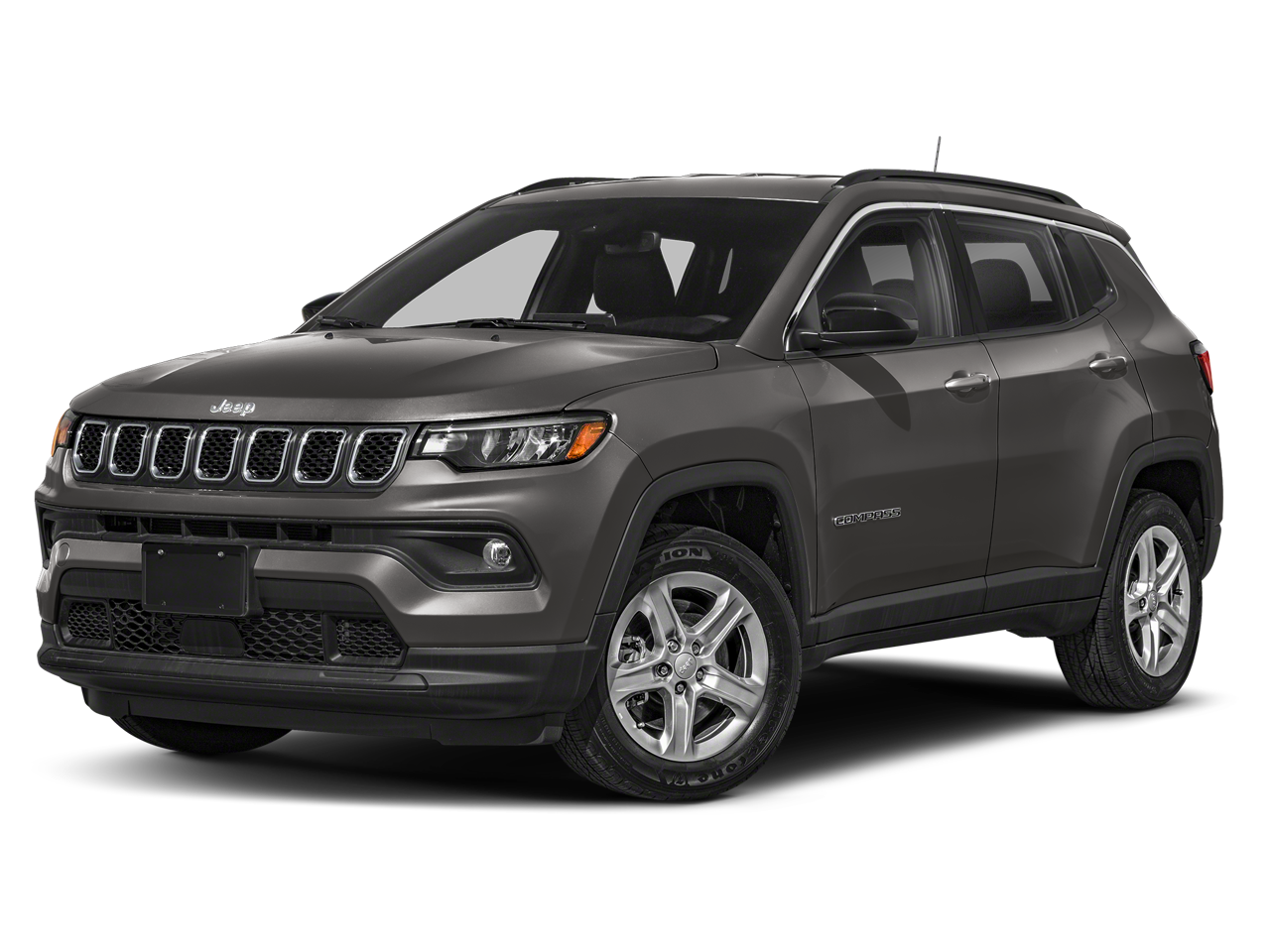 Gray (Granite Crystal Metallic Clearcoat) 2023 Jeep Compass SUV / Crossover Four-Wheel Drive Automatic