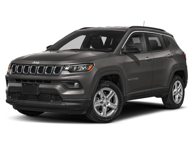 Gray (Granite Crystal Metallic Clearcoat) 2023 Jeep Compass SUV / Crossover Four-Wheel Drive Automatic