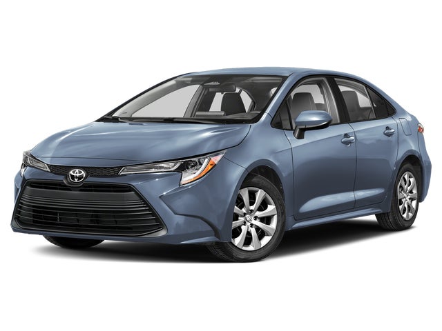 Red 2023 Toyota Corolla LE FWD Sedan Front-Wheel Drive Continuously Variable Transmission