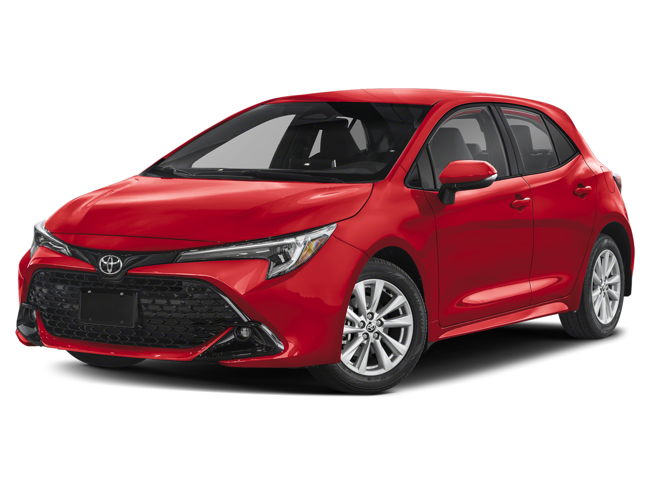 White 2023 Toyota Corolla Hatchback Hatchback Front-Wheel Drive Continuously Variable Transmission