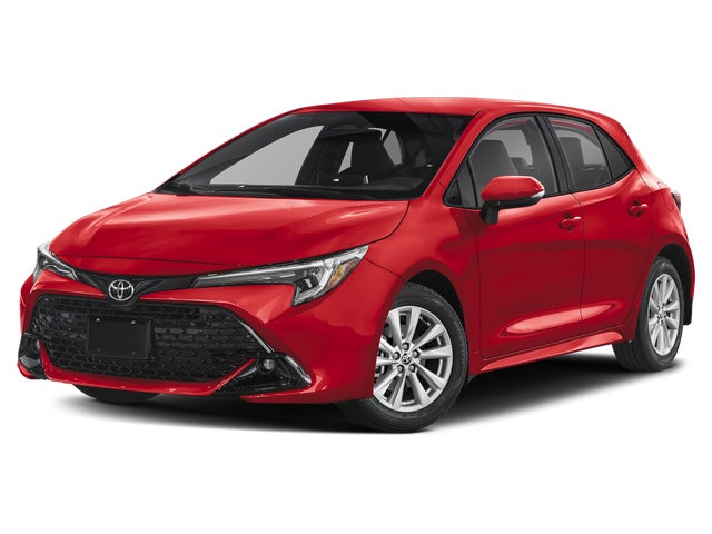 White 2023 Toyota Corolla Hatchback Hatchback Front-Wheel Drive Continuously Variable Transmission