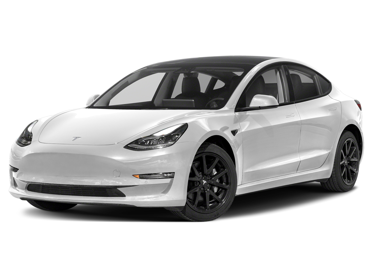 White 2023 Tesla Model 3 Sedan Rear-Wheel Drive 1-Speed Automatic