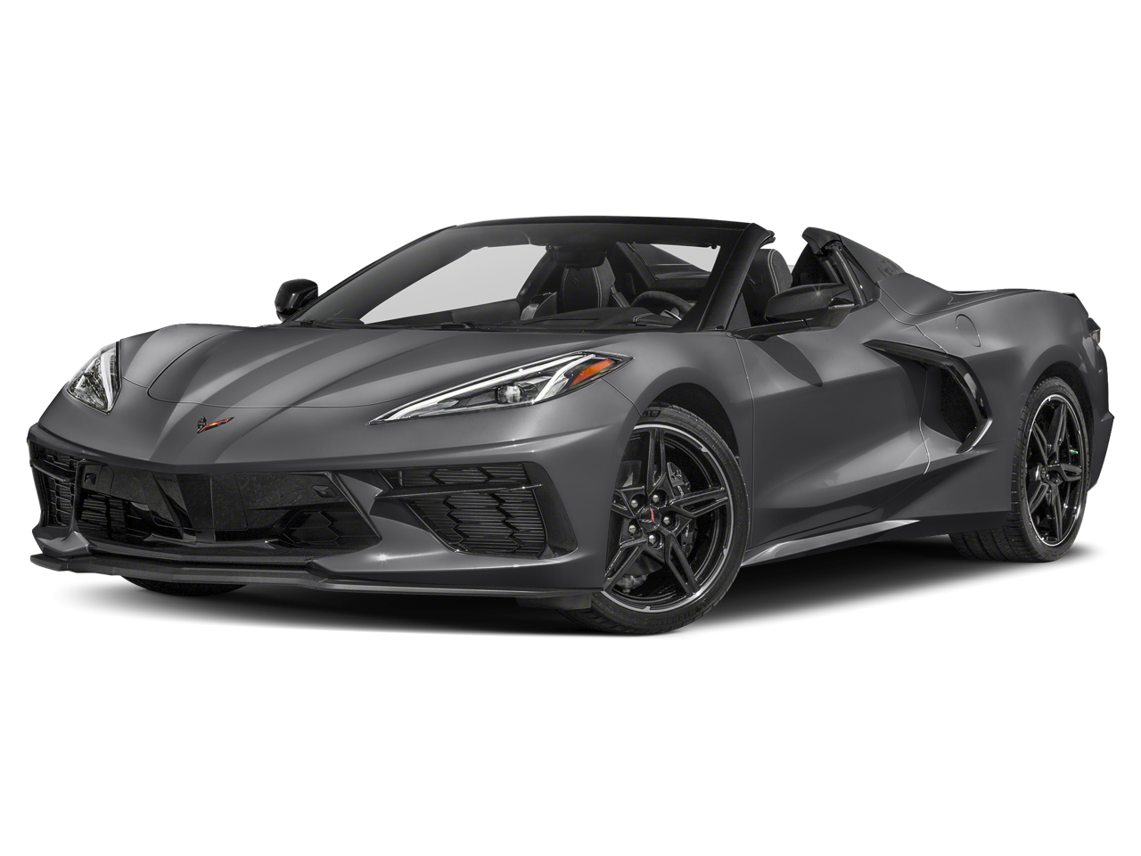 Black 2024 Chevrolet Corvette Convertible Rear-Wheel Drive Automatic