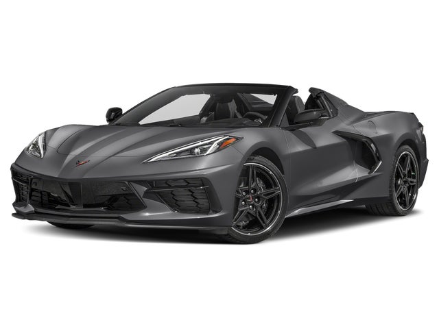 Black 2024 Chevrolet Corvette Convertible Rear-Wheel Drive Automatic