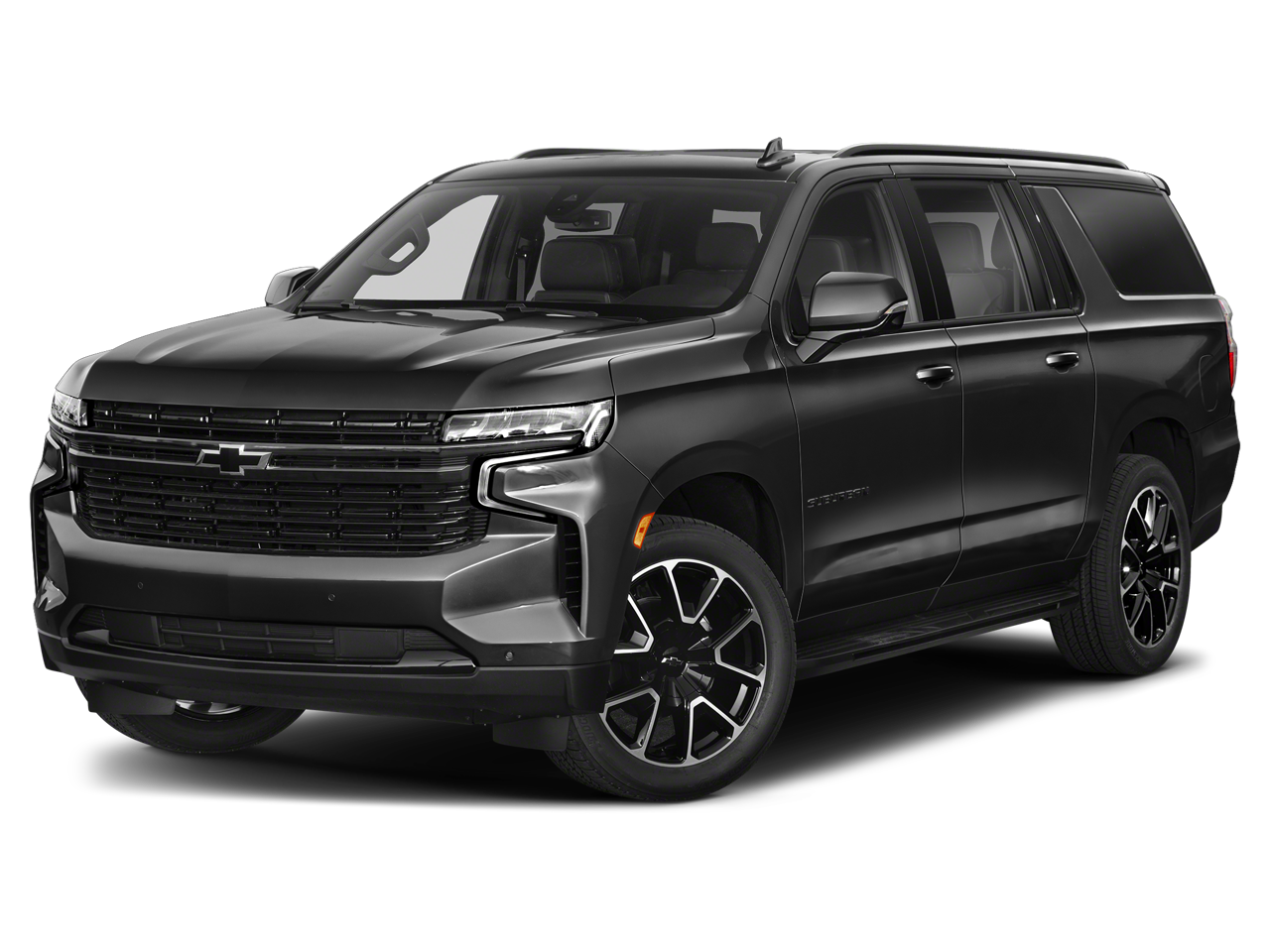 Midnight Blue Metallic 2024 Chevrolet Suburban SUV / Crossover Four-Wheel Drive Automatic