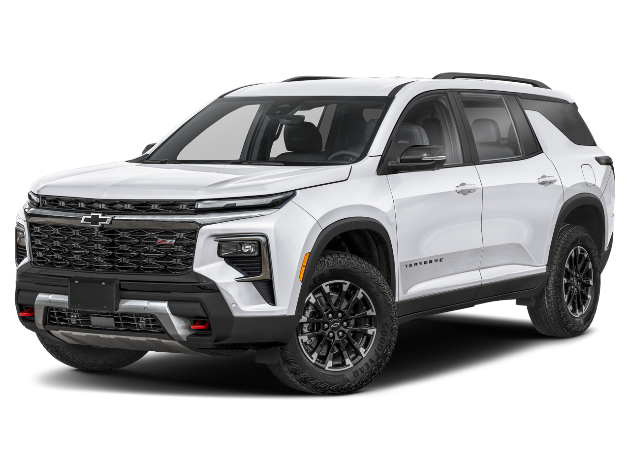 White (Iridescent Pearl Tricoat) 2024 Chevrolet Traverse SUV / Crossover Four-Wheel Drive Automatic
