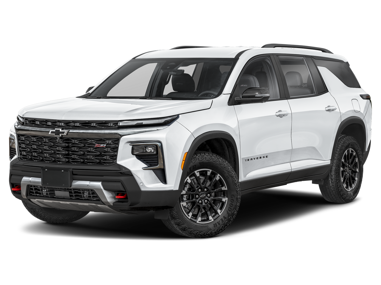 White (Iridescent Pearl Tricoat) 2024 Chevrolet Traverse SUV / Crossover Four-Wheel Drive Automatic