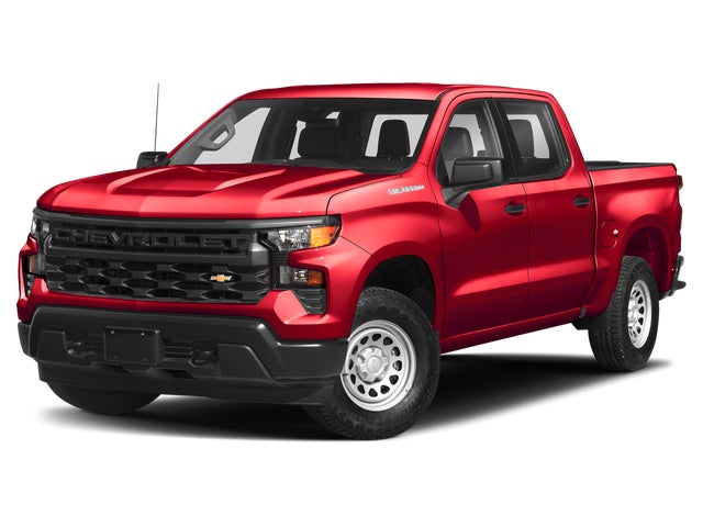 Sterling Gray Metallic 2024 Chevrolet Silverado 1500 RST Crew Cab 4WD Pickup Truck Four-Wheel Drive Automatic