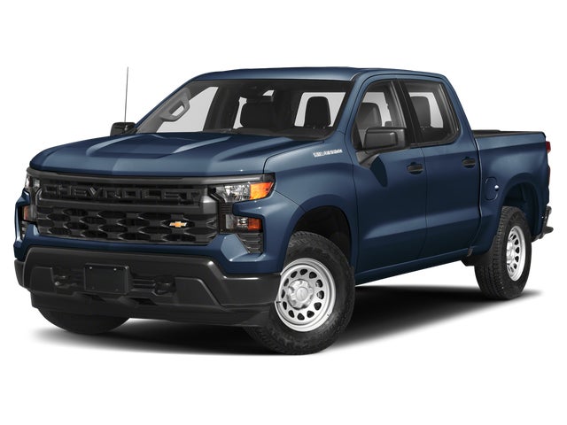 Sterling Gray Metallic 2024 Chevrolet Silverado 1500 LT Crew Cab 4WD Pickup Truck Four-Wheel Drive Automatic