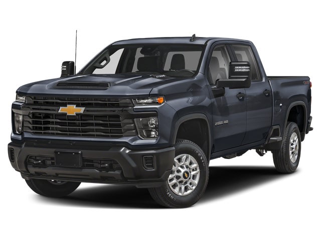 Dark Ash Metallic 2024 Chevrolet Silverado 2500HD LTZ Crew Cab 4WD Pickup Truck Four-Wheel Drive Automatic