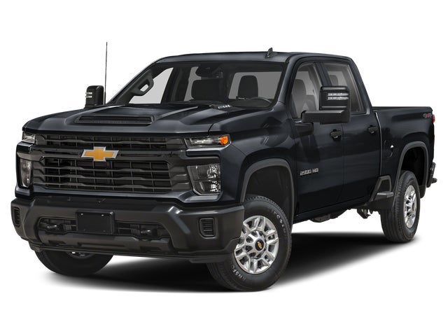 Dark Ash Metallic 2024 Chevrolet Silverado 2500HD LTZ Crew Cab 4WD Pickup Truck Four-Wheel Drive Automatic