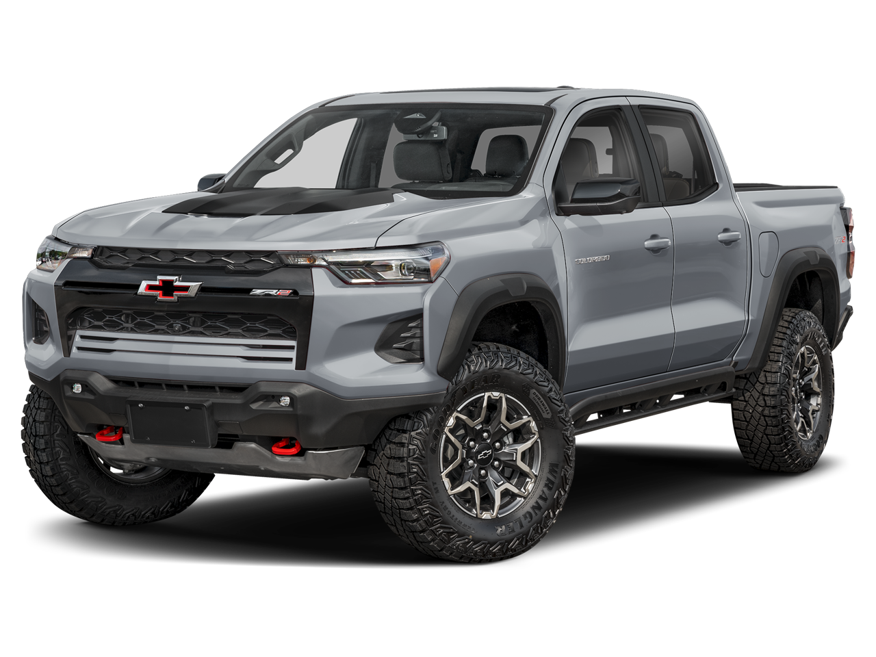Sterling Gray Metallic 2024 Chevrolet Colorado Pickup Truck Four-Wheel Drive 8-Speed Automatic