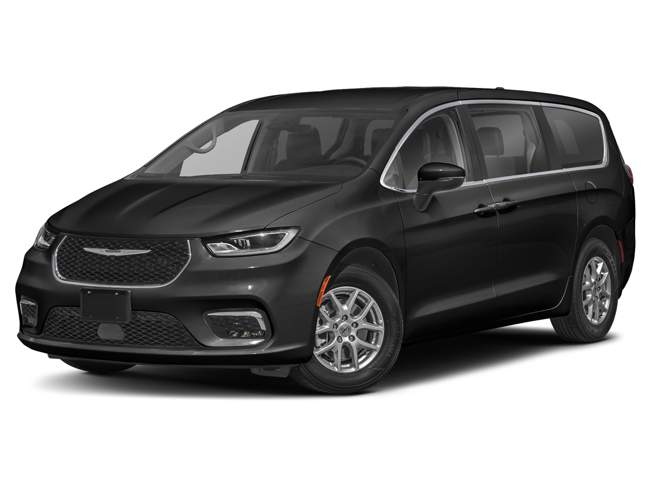 Diamond Black Crystal Pearlcoat 2024 Chrysler Pacifica Minivan Front-Wheel Drive Automatic