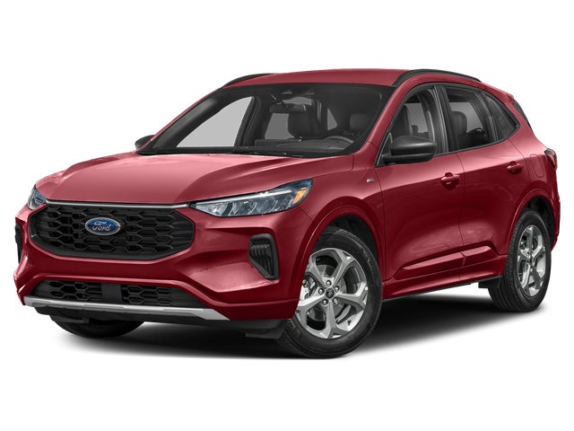 Red Metallic 2024 Ford Escape ST-Line FWD SUV / Crossover Front-Wheel Drive 8-Speed Automatic