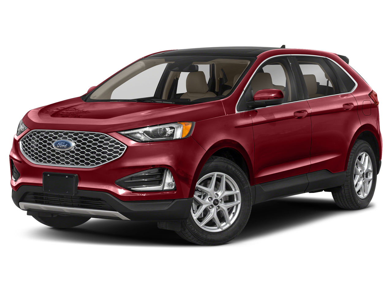 Carbonized Gray Metallic 2024 Ford Edge SUV / Crossover All-Wheel Drive 8-Speed Automatic