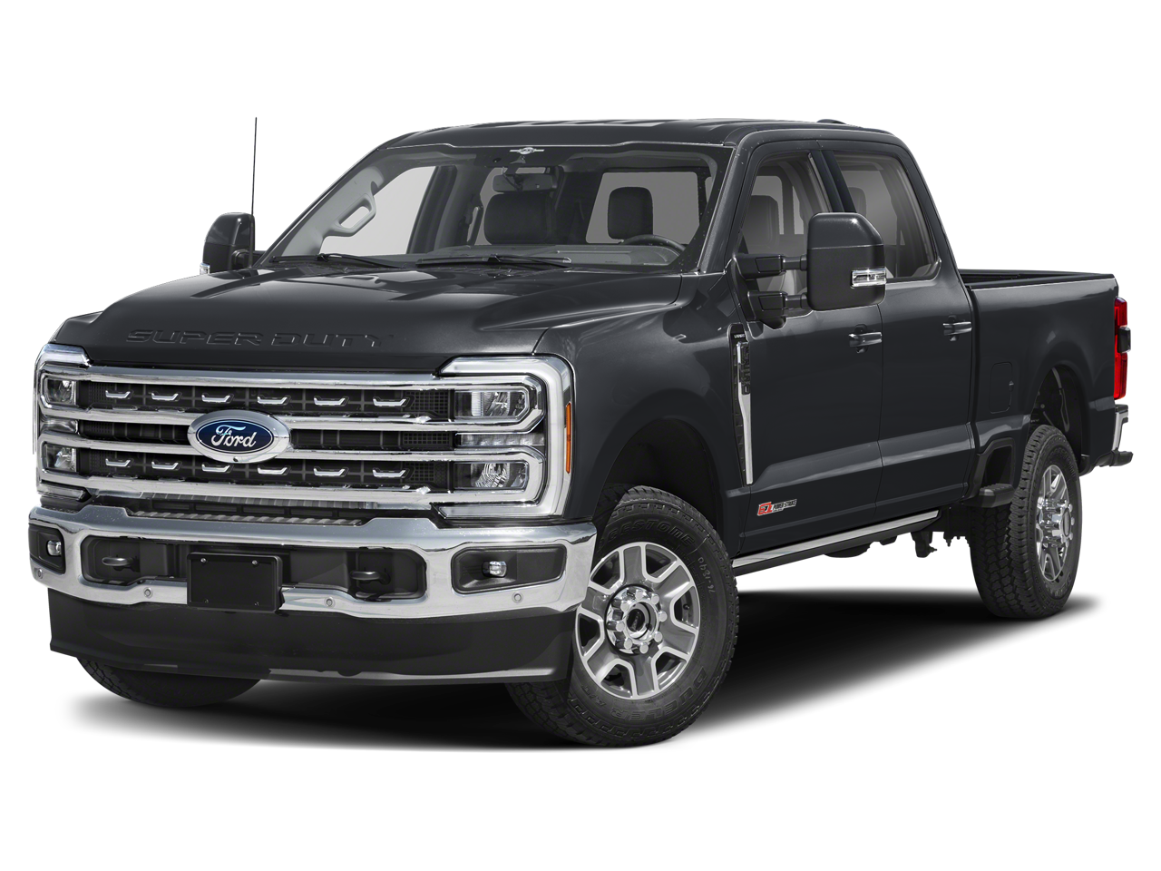 White 2024 Ford F-250 Super Duty Pickup Truck Four-Wheel Drive 