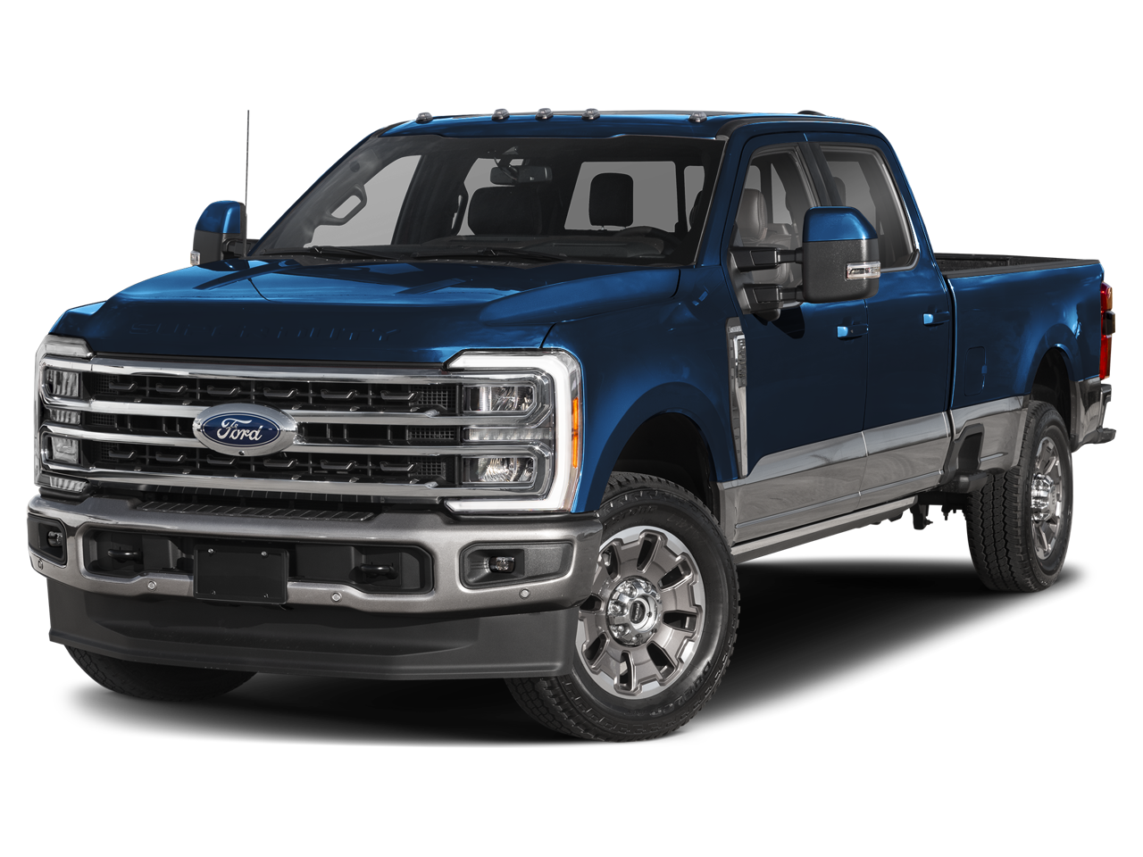 Brown 2024 Ford F-350 Super Duty Pickup Truck Four-Wheel Drive Automatic