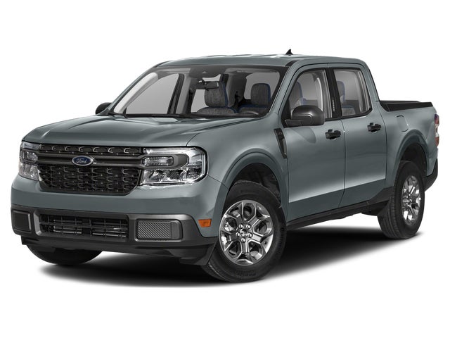 Silver Metallic 2024 Ford Maverick XLT SuperCrew FWD Pickup Truck Front-Wheel Drive Automatic