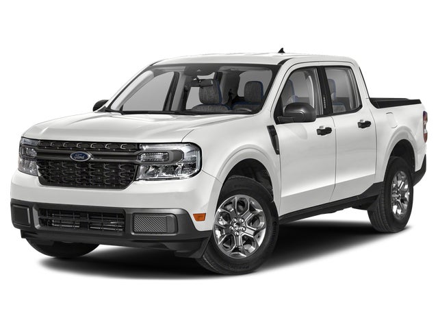 Silver Metallic 2024 Ford Maverick XLT SuperCrew FWD Pickup Truck Front-Wheel Drive Automatic