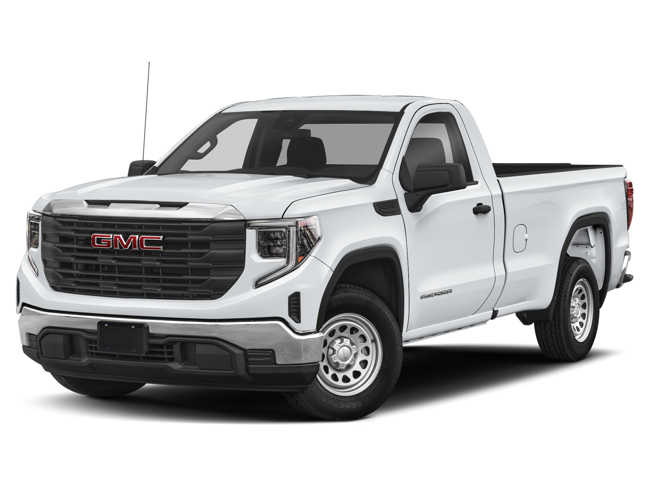 Used 2024 Summit White GMC 4WD Regular Cab Long Box Pro image 21