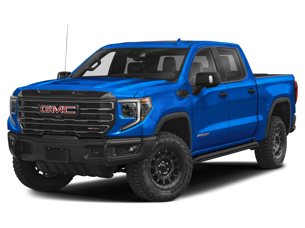 Used 2024 Dynamic Blue Metallic GMC 4WD Crew Cab Short Box AT4X image 25