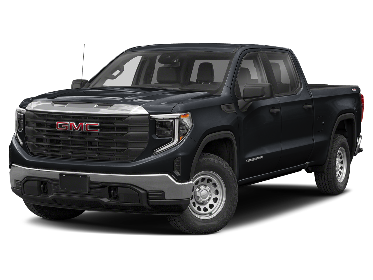 Used 2024 Onyx Black GMC 4WD Crew Cab Short Box AT4 image 24
