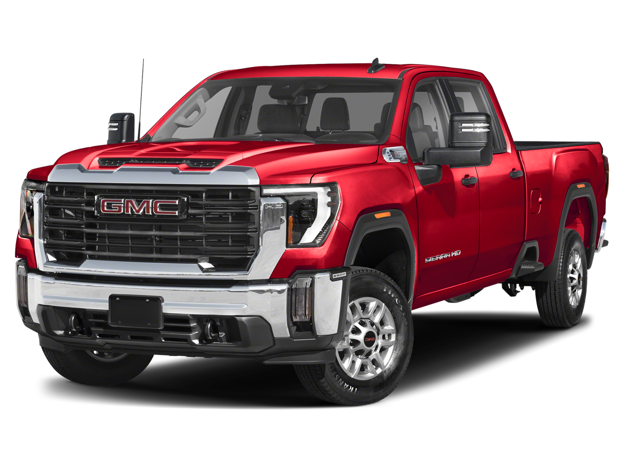 Cardinal Red 2024 GMC Sierra 2500HD Pickup Truck Four-Wheel Drive Automatic