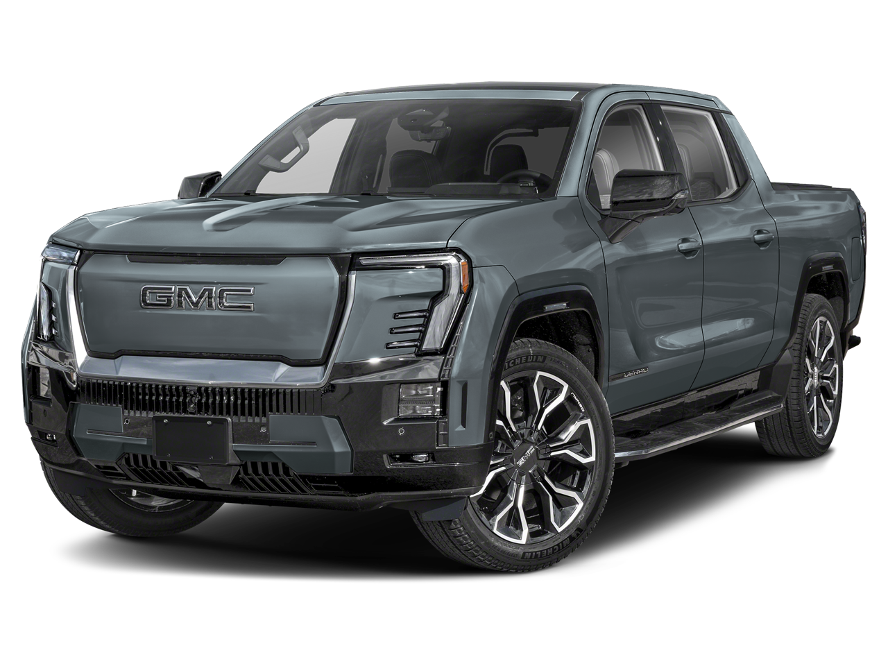 Thunderstorm Gray 2024 GMC Sierra EV Pickup Truck All-Wheel Drive Automatic