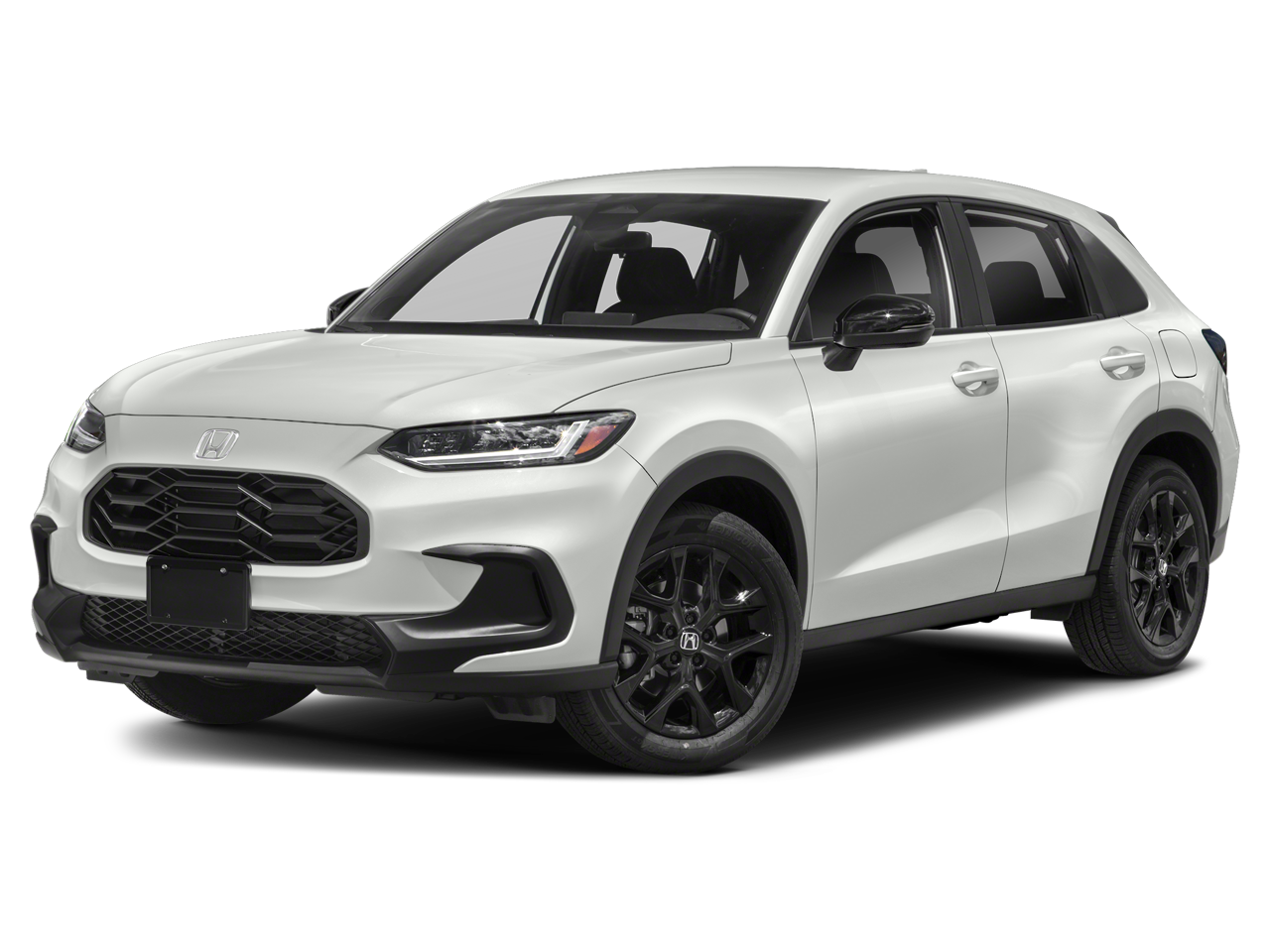 Nordic Frost Pearl 2024 Honda HR-V Sport AWD SUV / Crossover All-Wheel Drive Continuously Variable Transmission